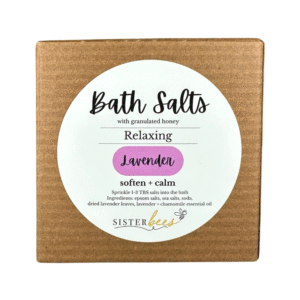 Sister Bees – Relaxing Honey Bath Salts