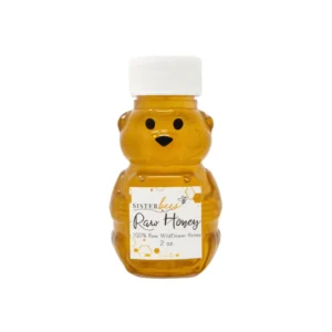 100% Raw 高清一区二区三区日本 Wildflower Honey Bear 2 oz